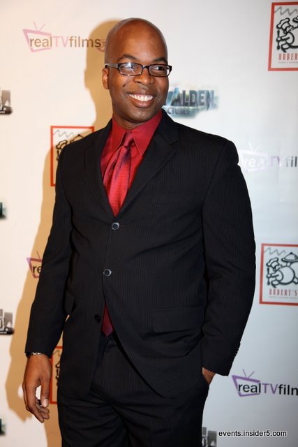 Andre Gordon walks the red carpet at a movie premiere in Beverly Hills