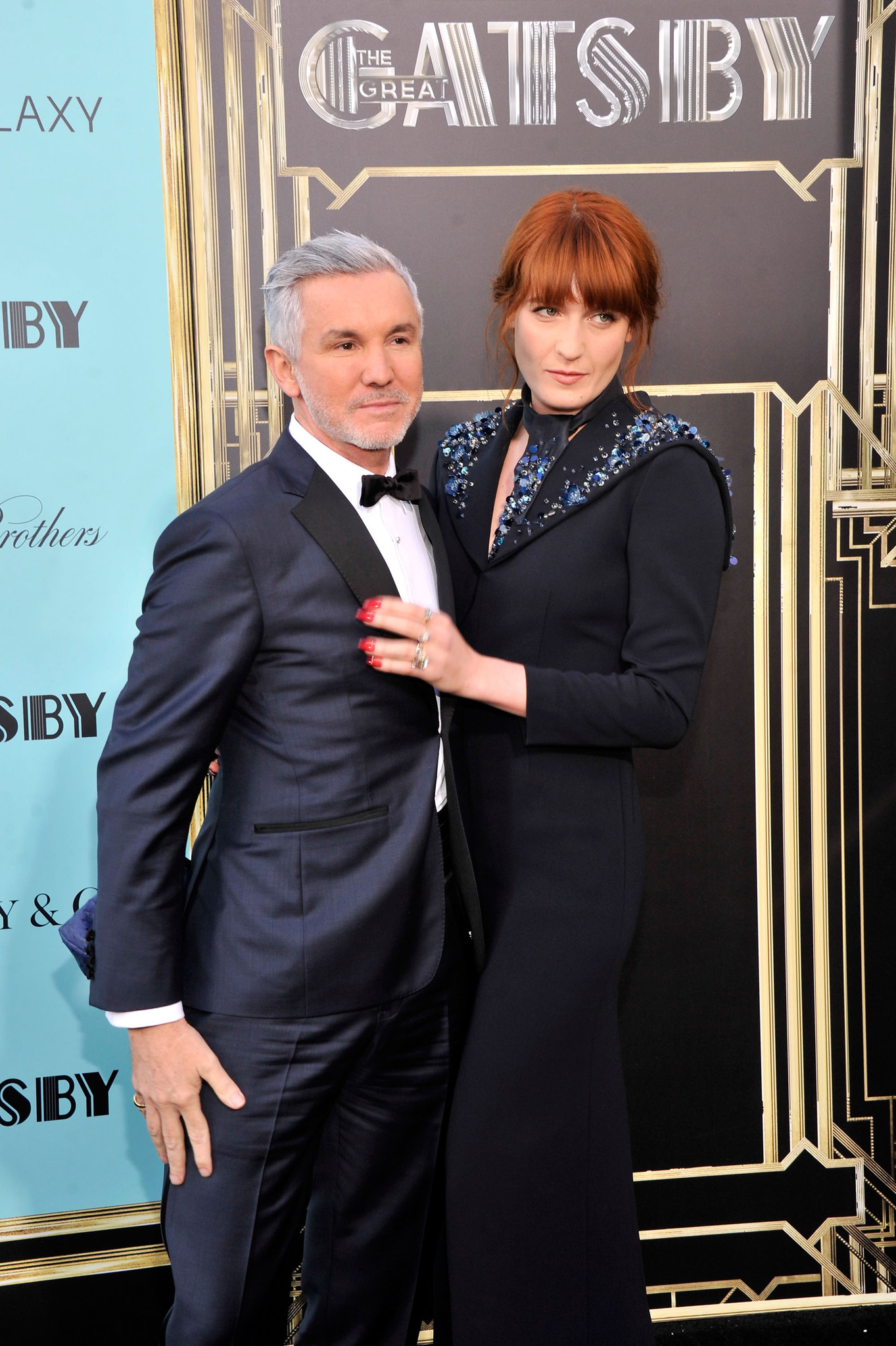Baz Luhrmann and Florence Welch at event of Didysis Getsbis (2013)
