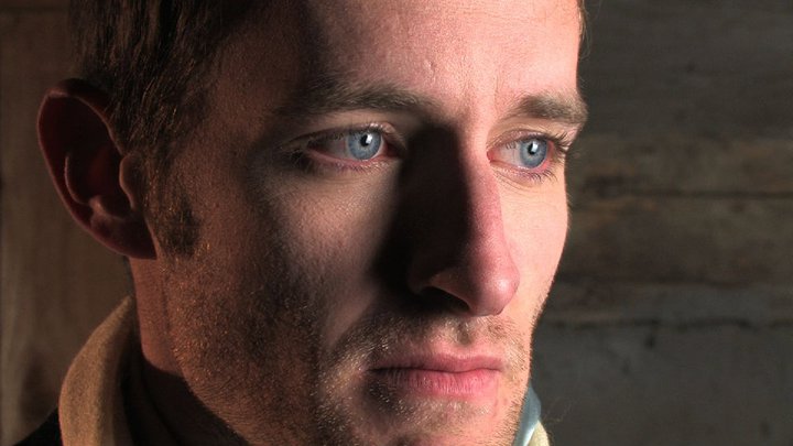 Still frame of Adam Stephenson as the title character Victor Frankenstein in Ricardo Islas' remake of the classic tale 