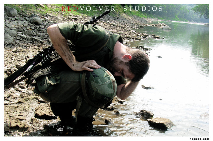 Promotional photo for the Redvolver Short film 