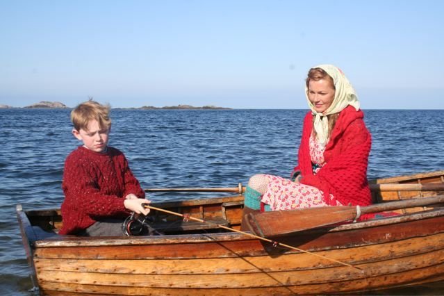 Connie Nielsen and John Bell in A Shine of Rainbows (2009)