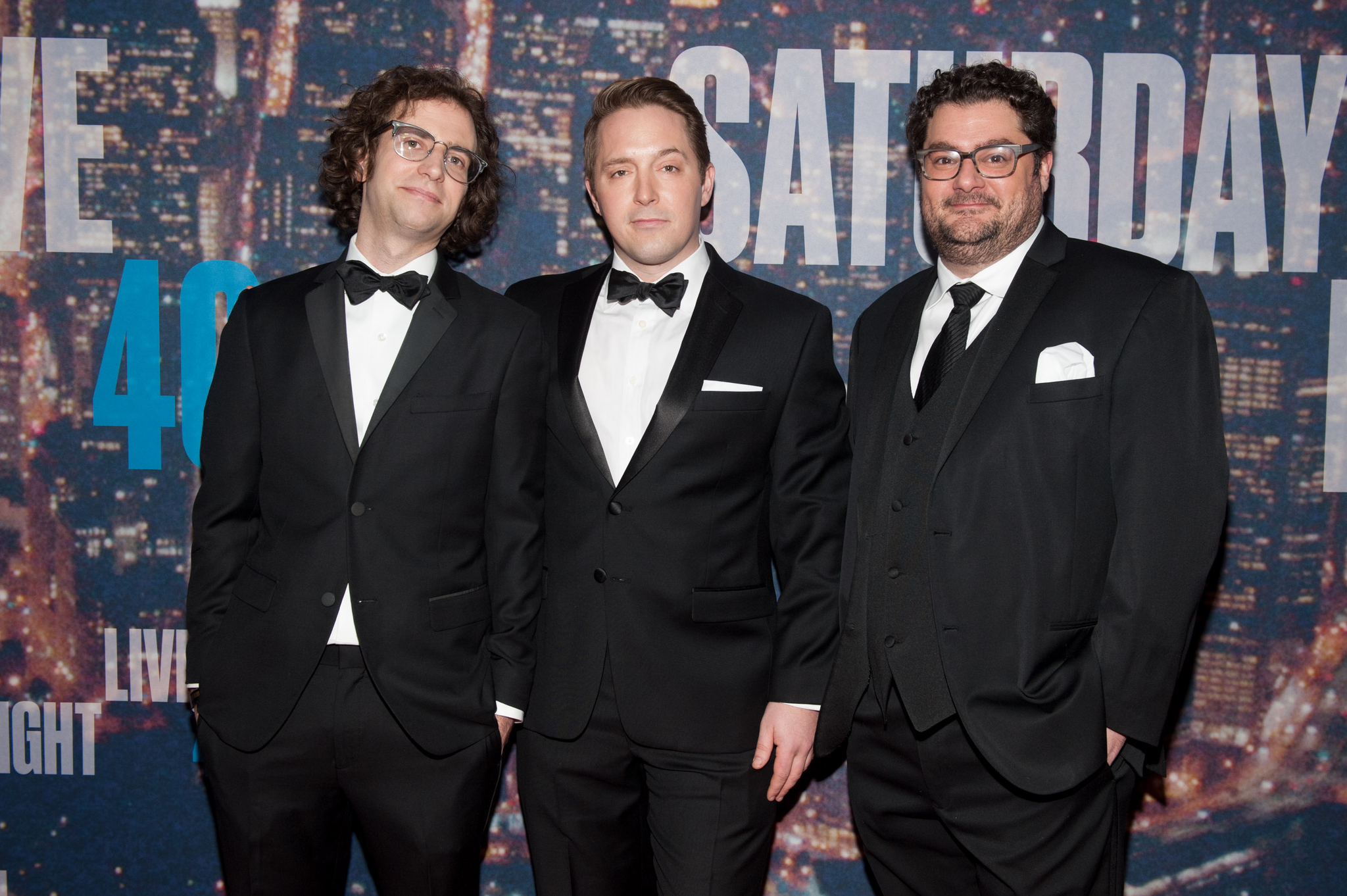 Bobby Moynihan, Beck Bennett and Kyle Mooney at event of Saturday Night Live: 40th Anniversary Special (2015)