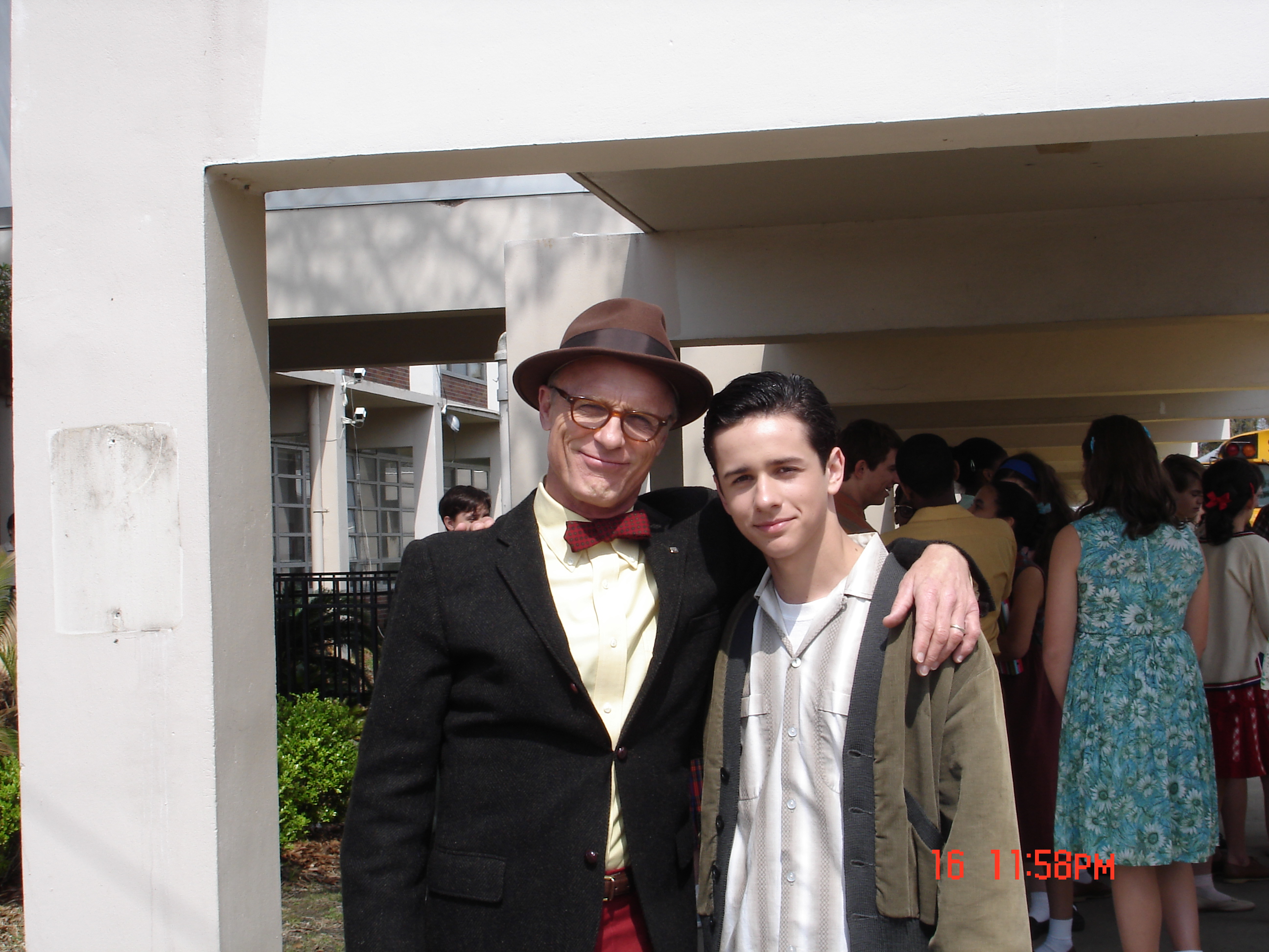 Brett Lapeyrouse with Ed Harris