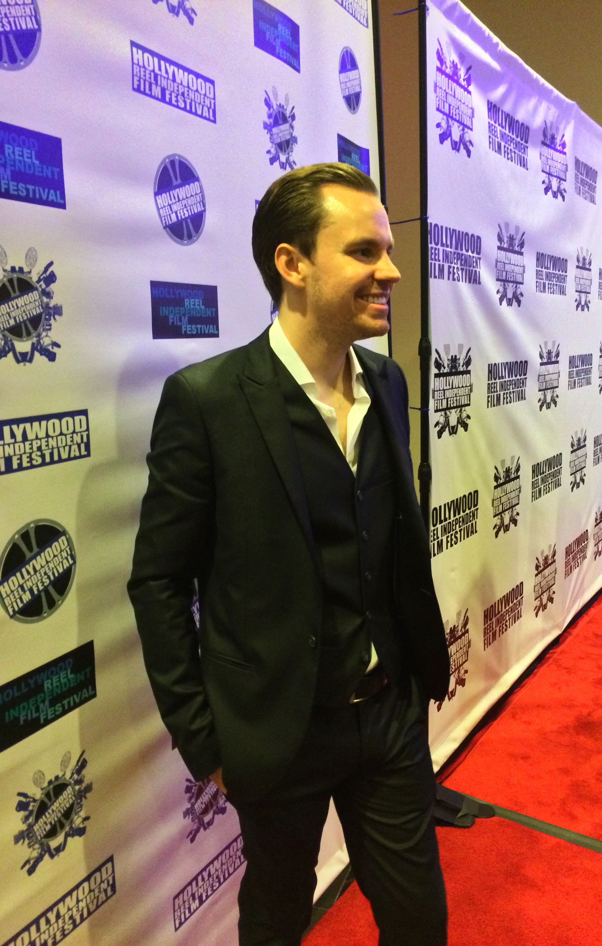 Alex Withrow at the 2015 Hollywood Reel Independent Film Festival