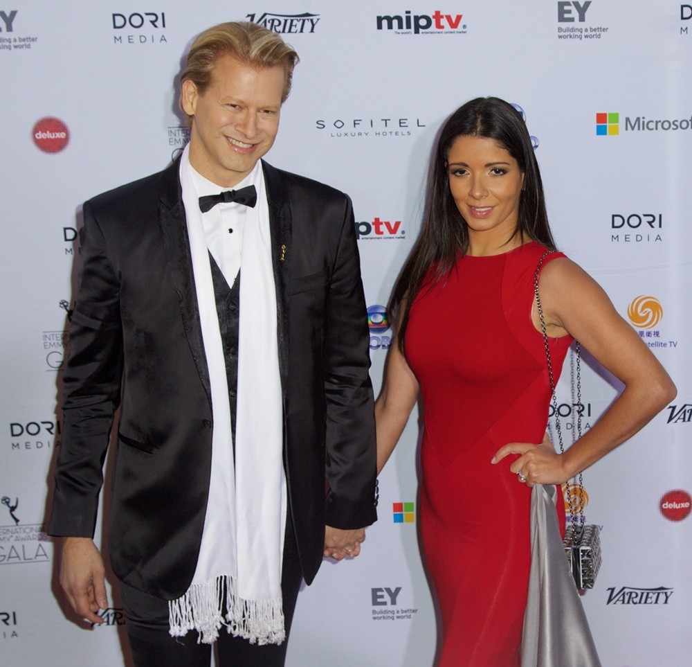 Marcello Coltro and Brazilian Chess Champion Iara Coltro at the International Emmy Awards 41st International Emmy Awards