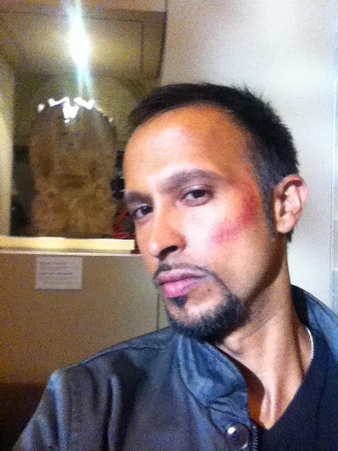 Make up after hit on covert affairs