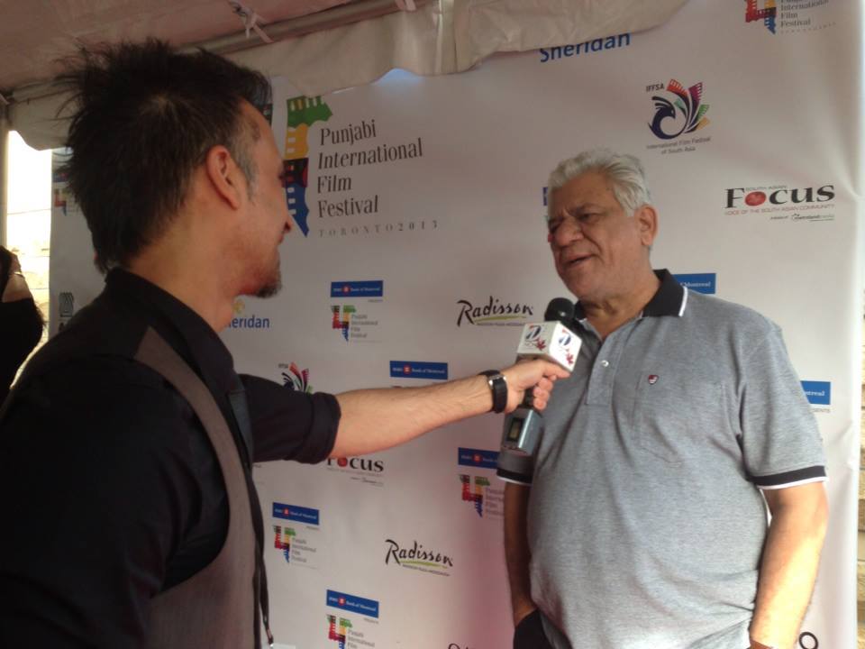 Interviewing Bollywood Actor Om Puri