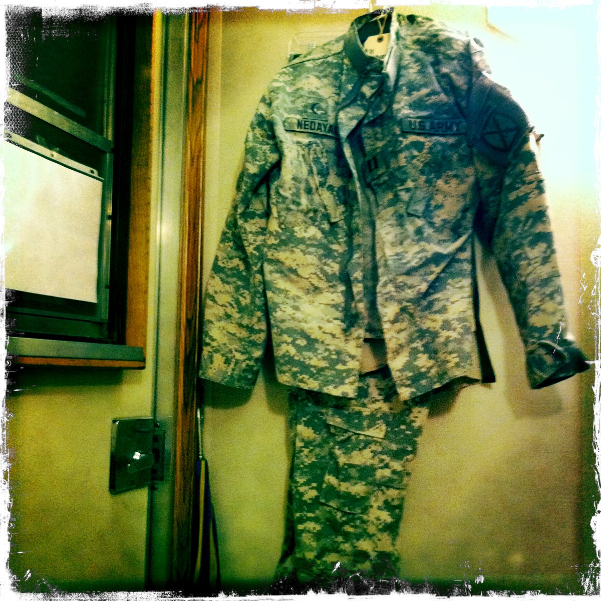 Uniform of Ali Kazmi as Chaplain Nedayal-On Set of 