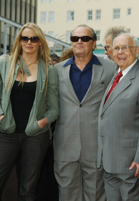 Jack Nicholson, Daryl Hannah and Johnny Grant