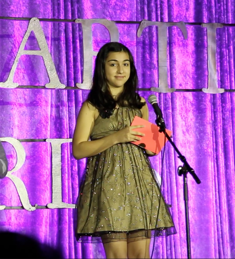 Presenter at the Young Artist Awards