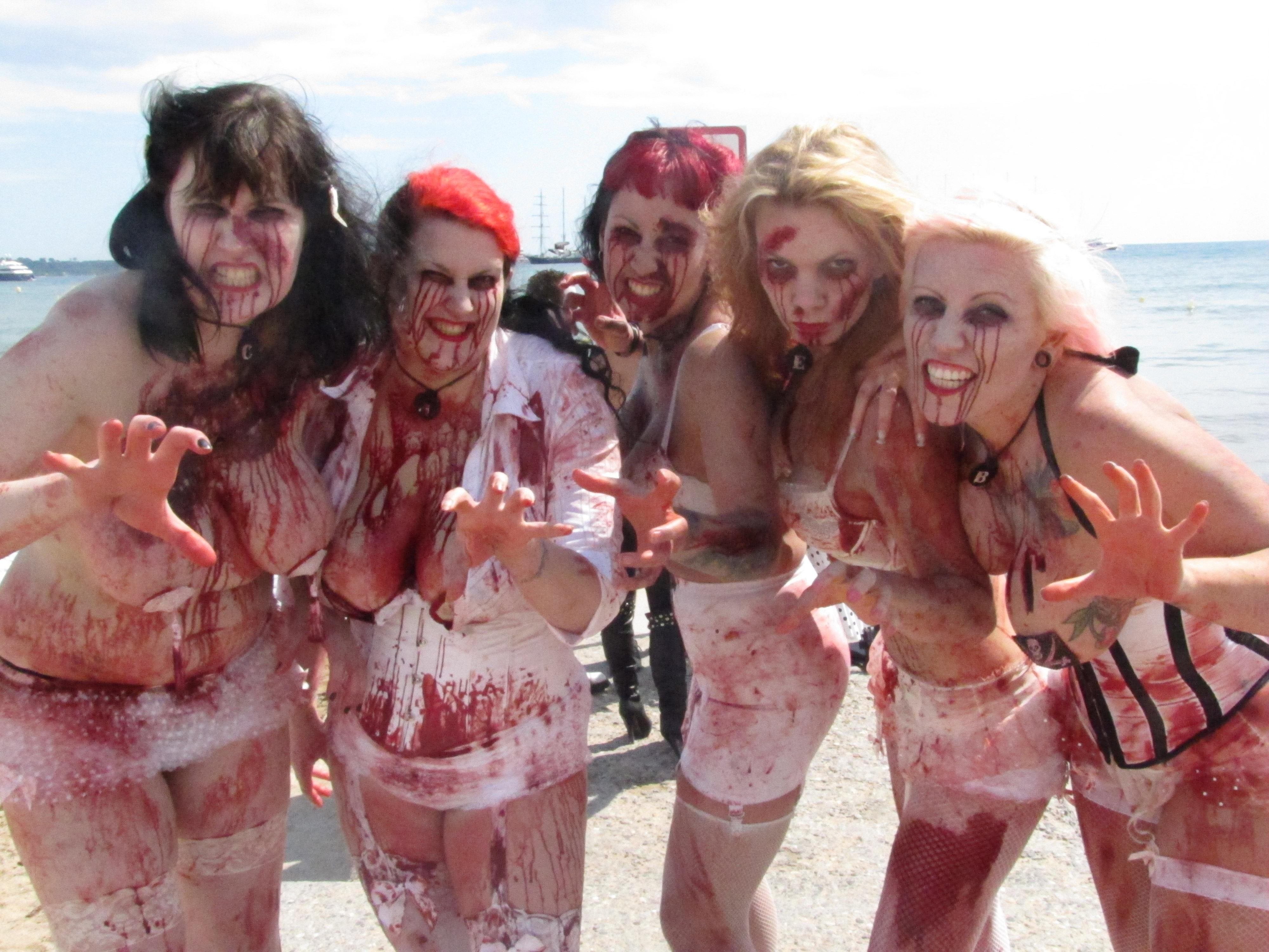 Zombie Women of Satan photocall at Cannes Film Festival, May 2010