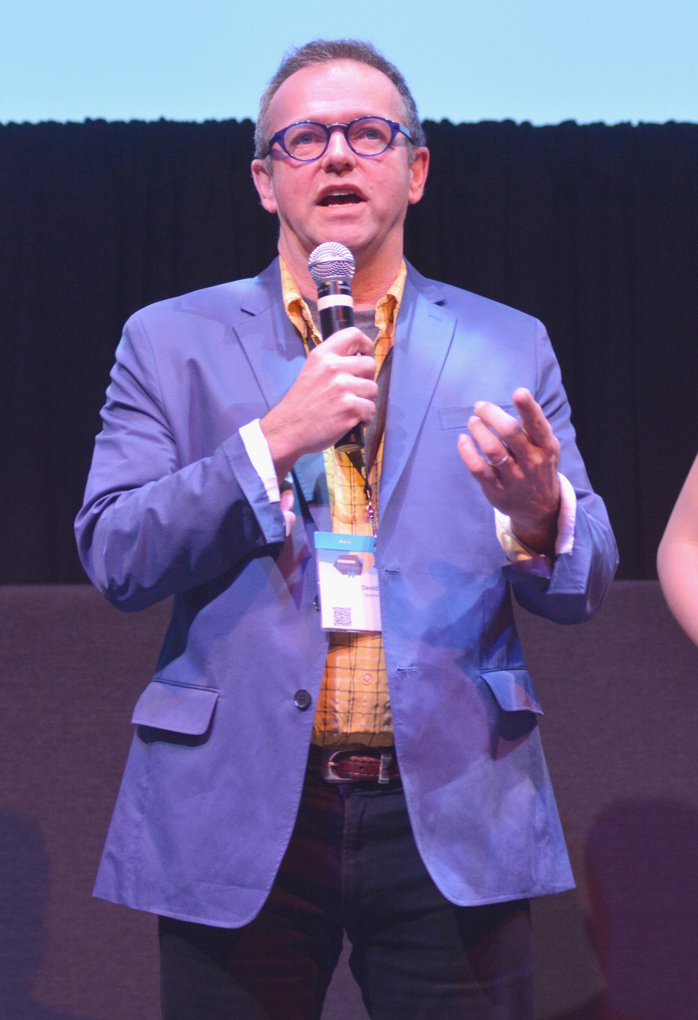 David B. Marshall at event of Beginning with the End (2014)