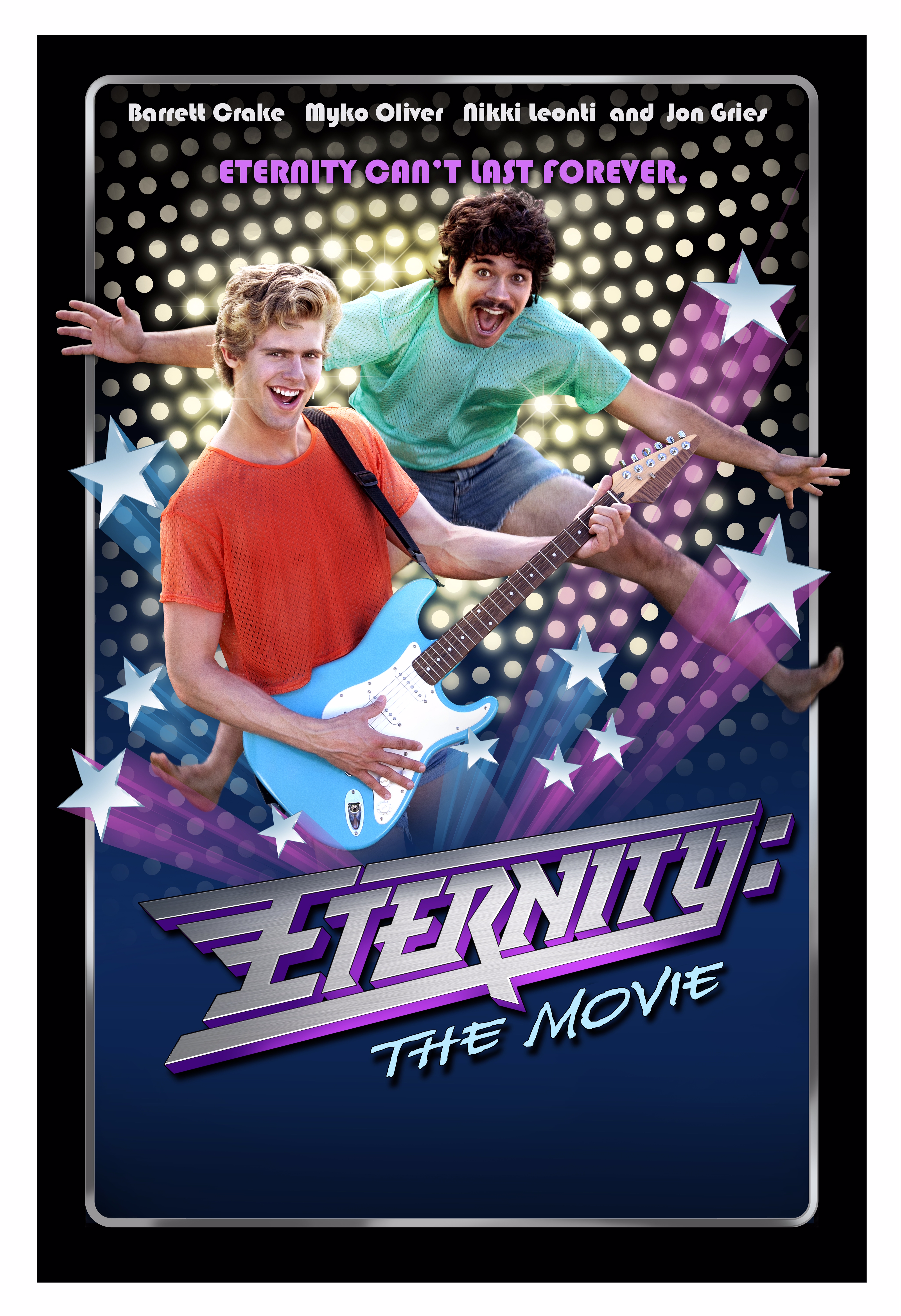 Barrett Crake, Myko Olivier, Nikki Leonti, and Jon Gries star in ETERNITY: THE MOVIE