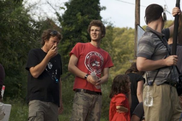 William McGregor on the set of 'Who's Afraid of the Water Sprite?' 2009