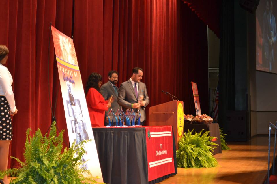 At the Champions of Diversity Awards 2013, Columbus, Ohio.