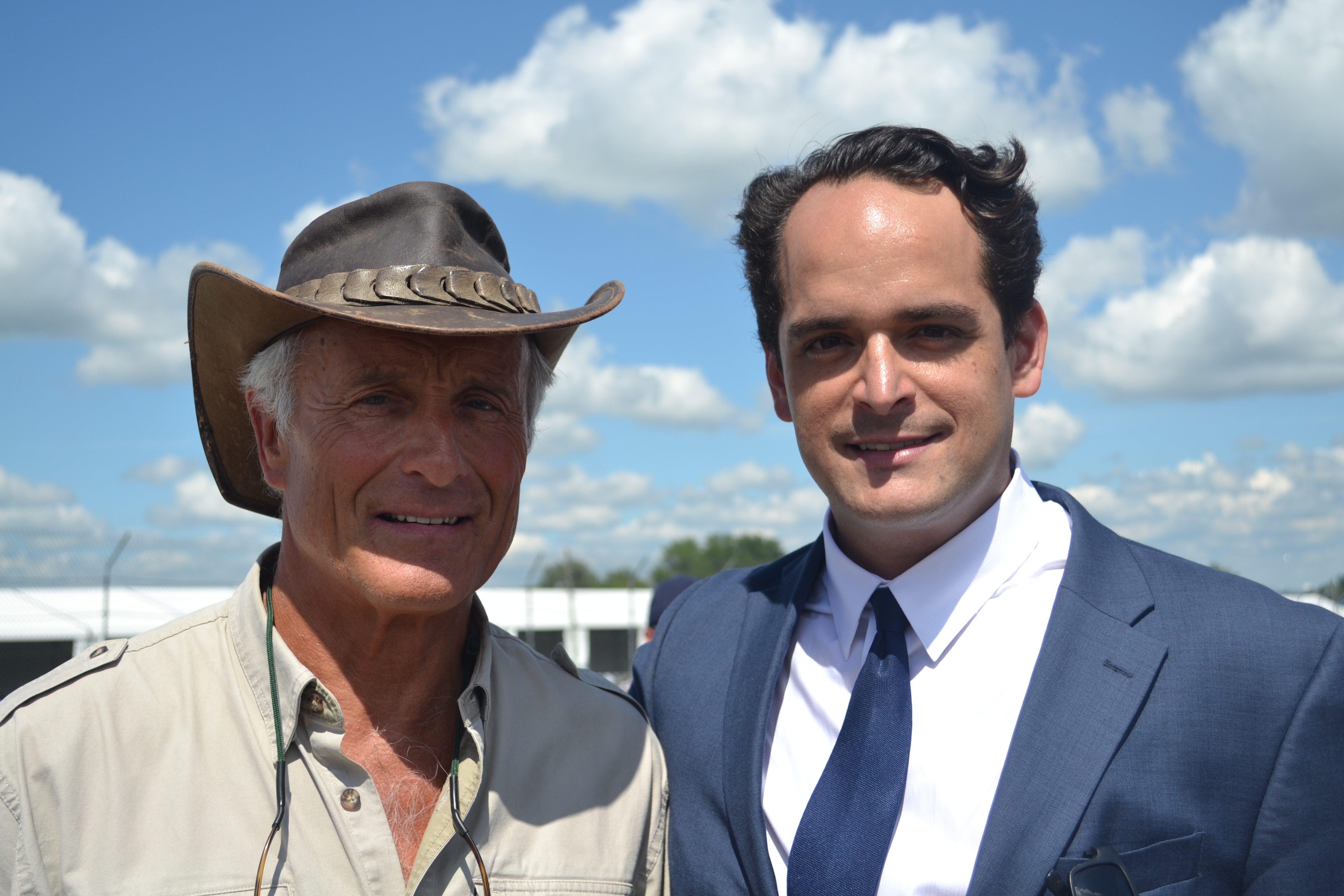 With the one and only Jack Hannah at the unveiling of the Acura NSX, Ohio.