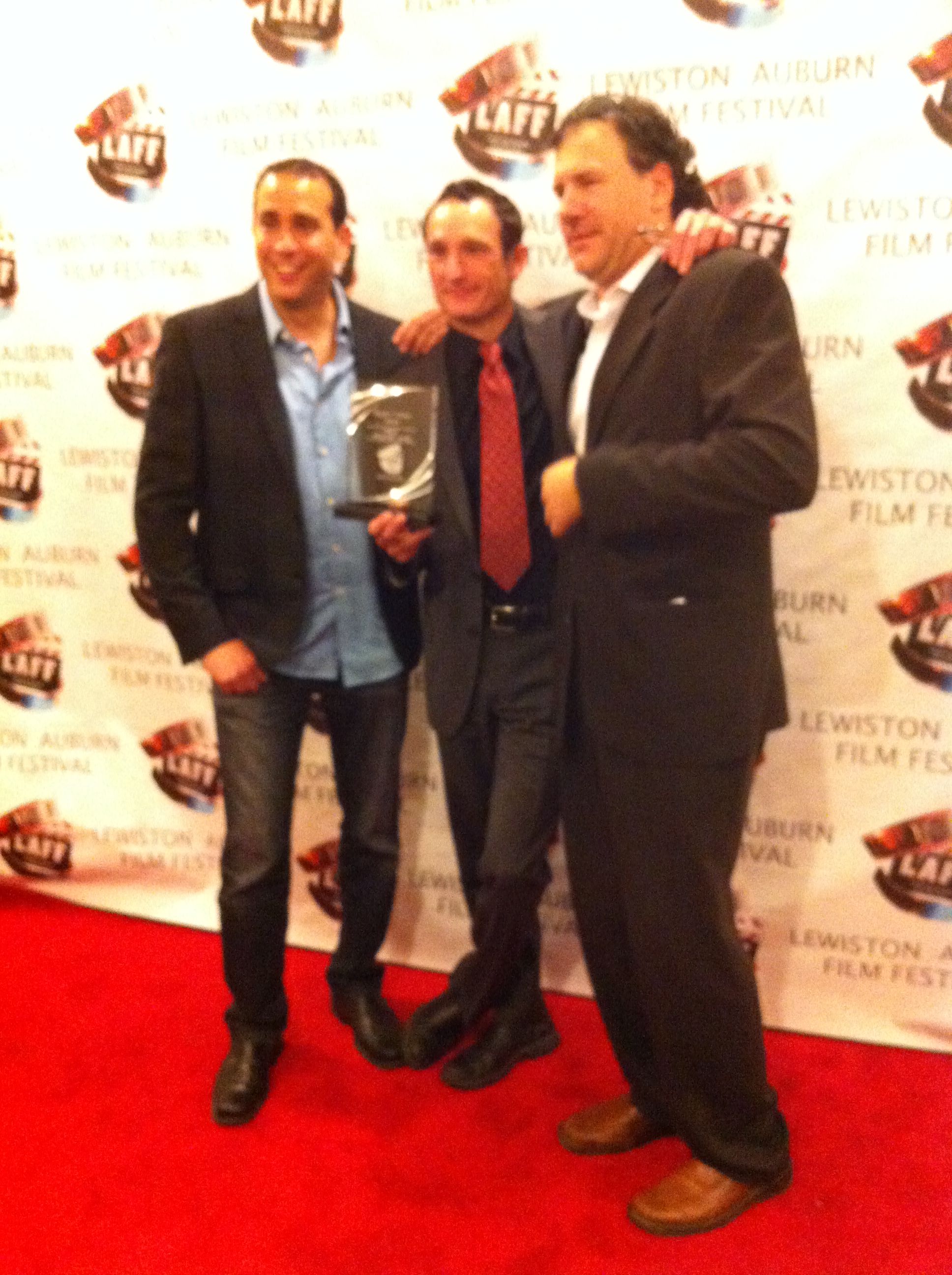 Producers Ronnie Khalil, Monroe Mann and John E Seymore at You Can't Kill Stephen King Premiere at LAFF. Winner of Audience Award for Feature Film 2012.