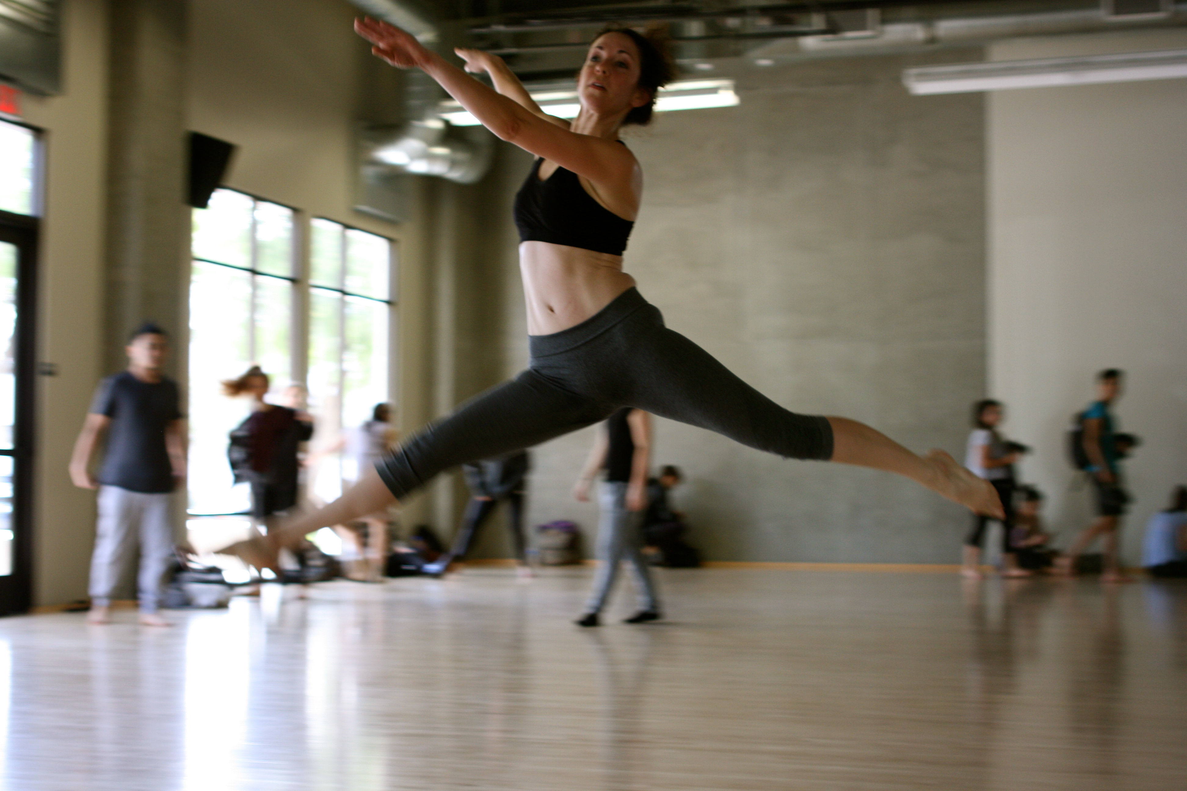 Dance class at The Edge Performing Arts Center in Hollywood