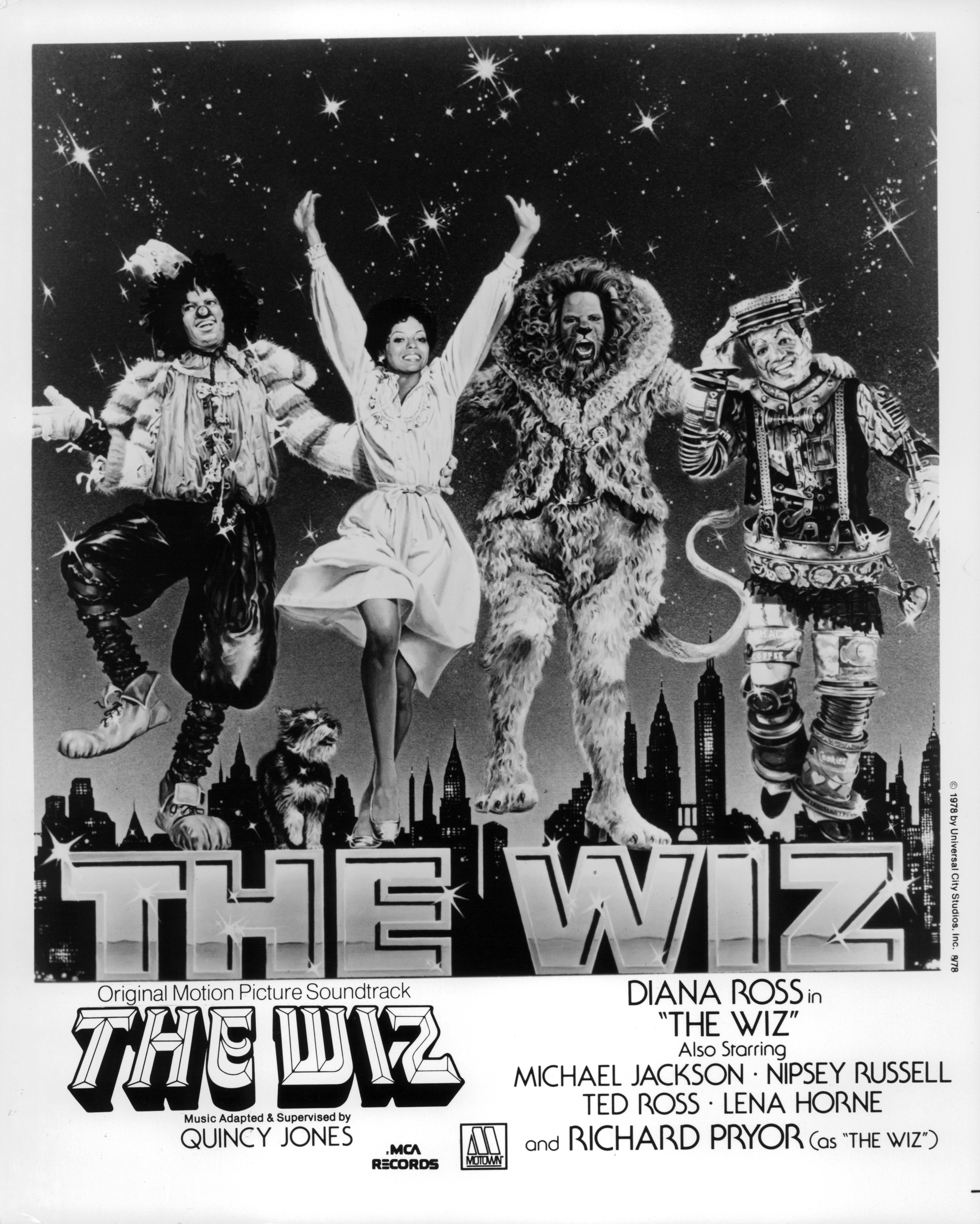 Still of Michael Jackson, Diana Ross, Ted Ross and Nipsey Russell in The Wiz (1978)