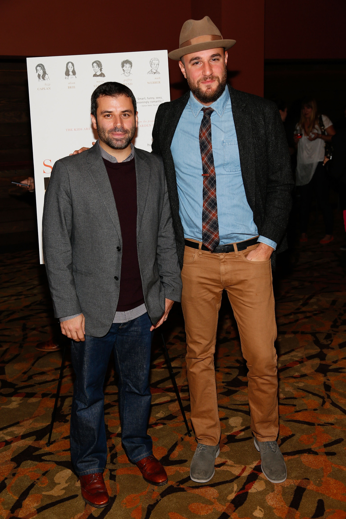Michael Roiff and Jordan Horowitz at event of Save the Date (2012)