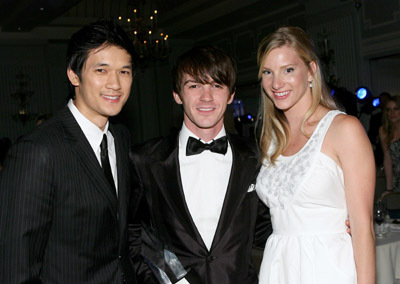 Drake Bell, Harry Shum Jr. and Heather Morris