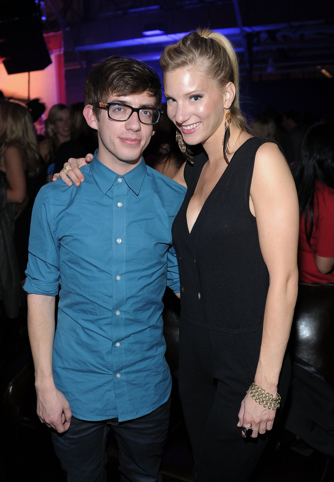 Kevin McHale and Heather Morris