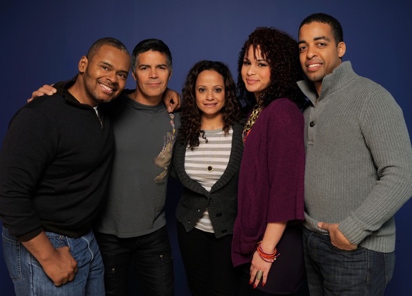 Producer Ron Simons, Gun Hill Road stars Esai Morales, Judy Reyes, Harmony Santana and director Rashaad Ernesto Green. Sundance Premier