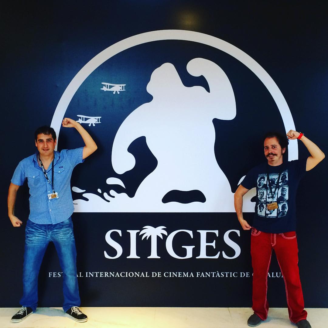 Isaac Ezban at the European premiere of his second feature film THE SIMILARS at Sitges 2015 (Catalunya, Oct 2015)