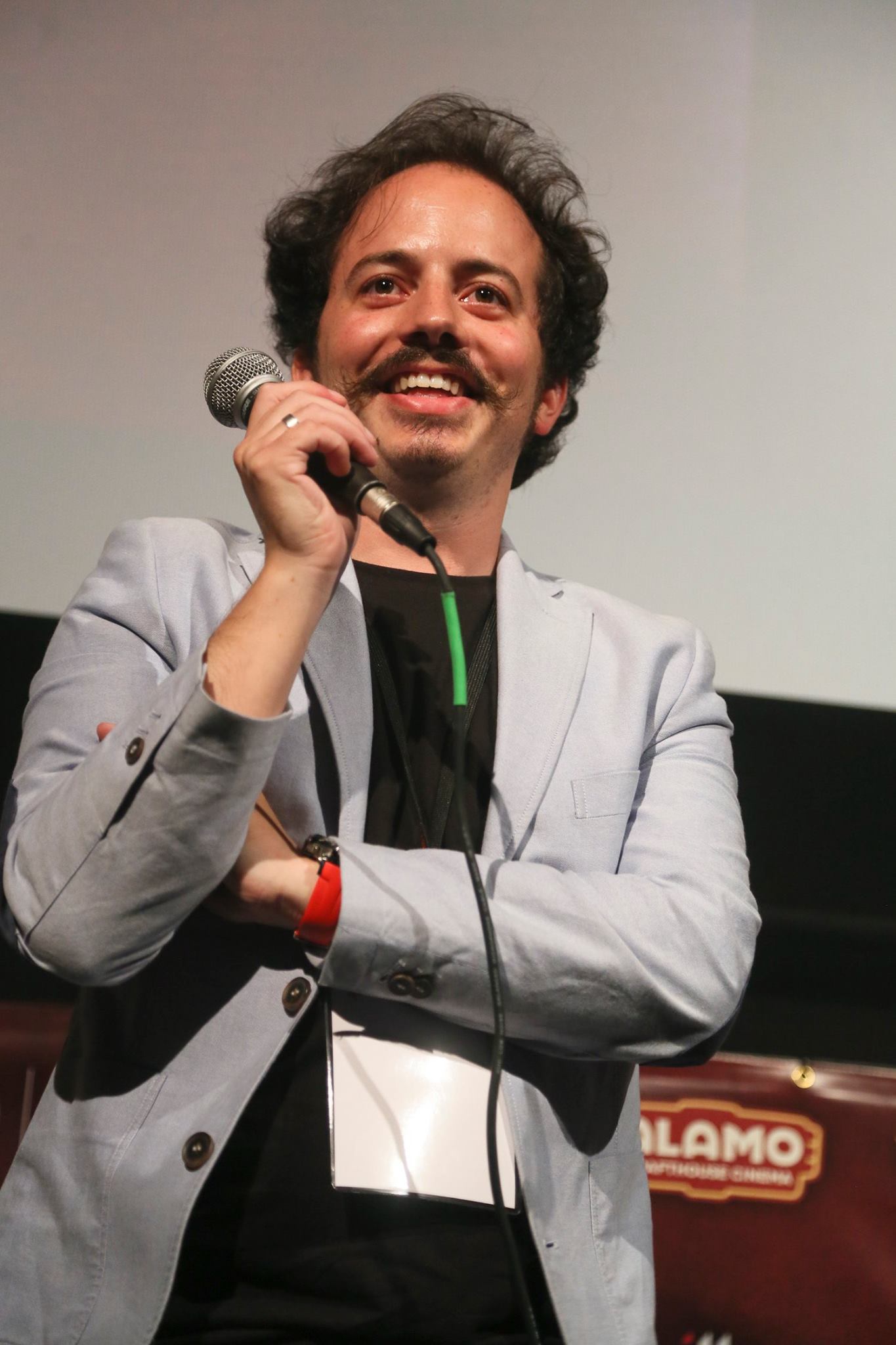 Isaac Ezban at the world premiere of his second feature film THE SIMILARS at Fantastic Fest 2015 (Austin, Texas, Sept 2015)