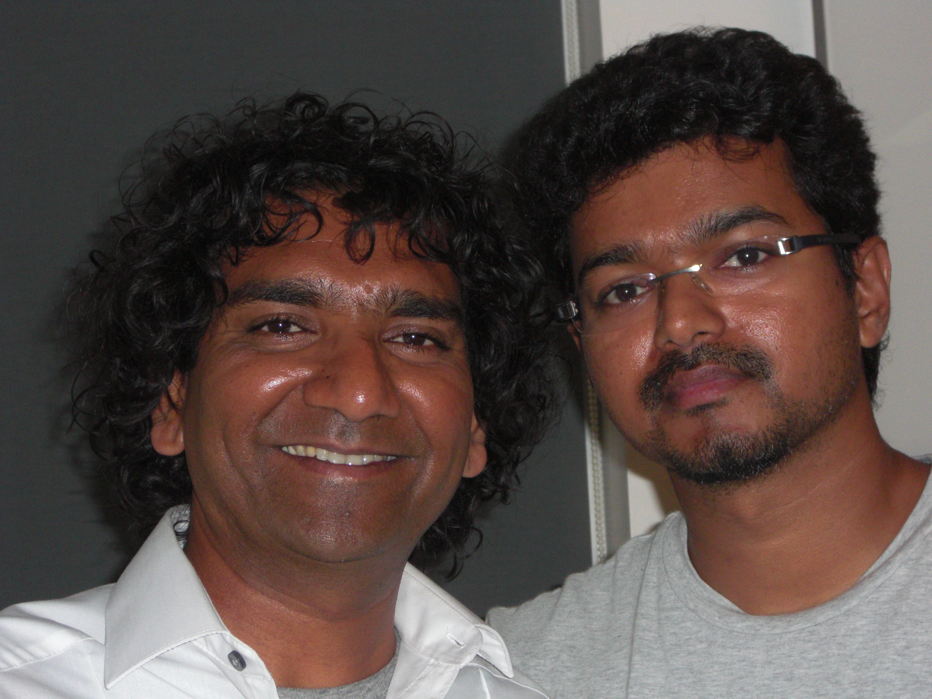 Actor Vijay from South India. @ His office ( Chennai) Meeting for Curry in Love.April 16, 2012 He is On Board.