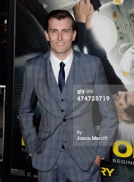 WESTWOOD, CA - FEBRUARY 24: Actor Cameron Moir attends the premiere of Universal Pictures and Studiocanal's 'Non-Stop' at the Regency Village Theatre on February 24, 2014 in Westwood, California.