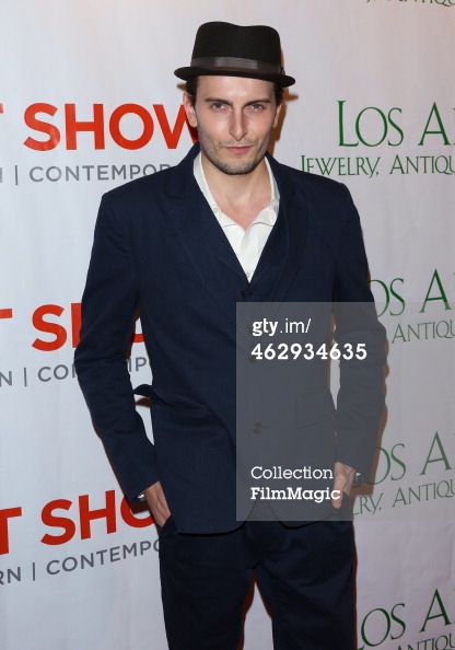 LOS ANGELES, CA - JANUARY 15: Actor Cameron Moir attends the 2014 LA Art Show opening night premiere party at the Los Angeles Convention Center on January 15, 2014 in Los Angeles, California.