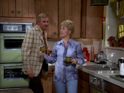 Still of Shirley Jones and Dave Madden in The Partridge Family (1970)