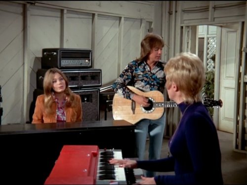 Still of Susan Dey, David Cassidy and Shirley Jones in The Partridge Family (1970)