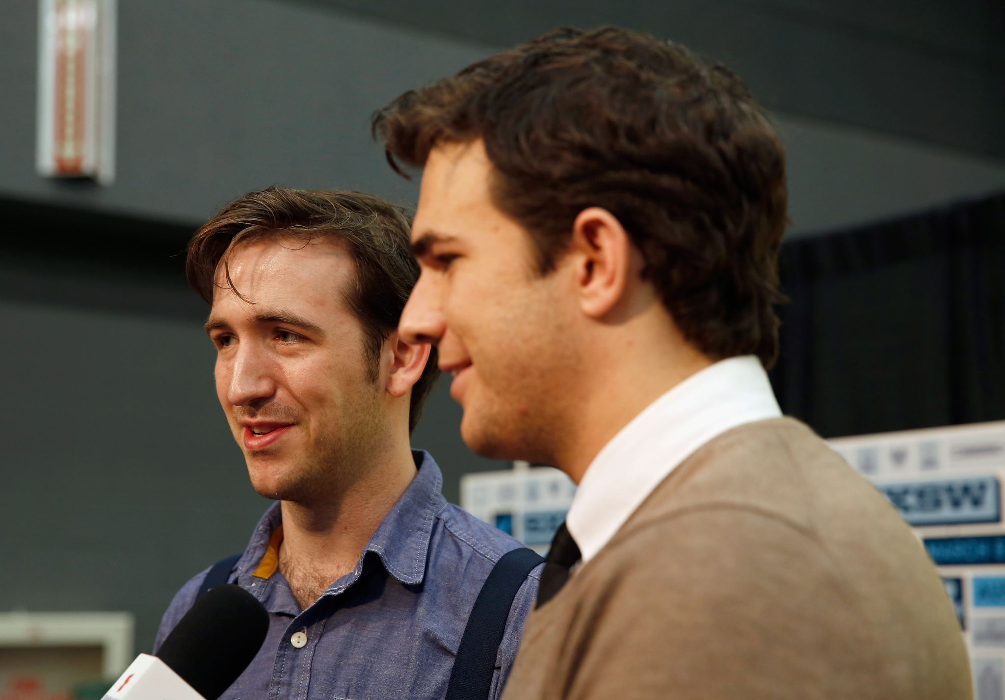 Nick Kocher and Brian McElhaney at event of Much Ado About Nothing (2012)