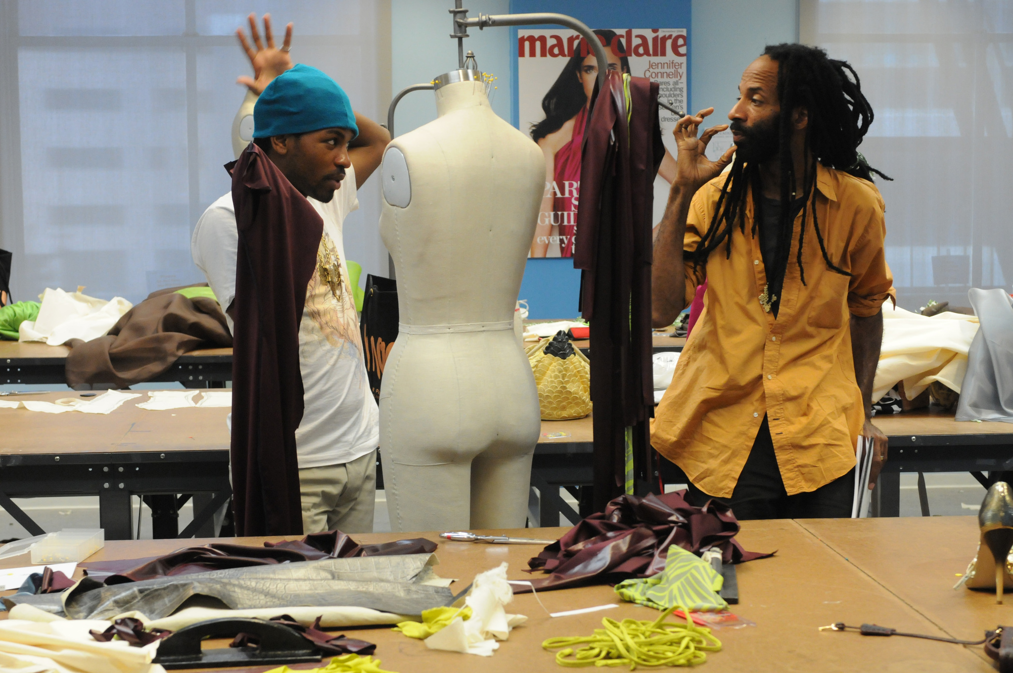 Still of Epperson and Ra'mon-Lawrence Coleman in Project Runway (2004)