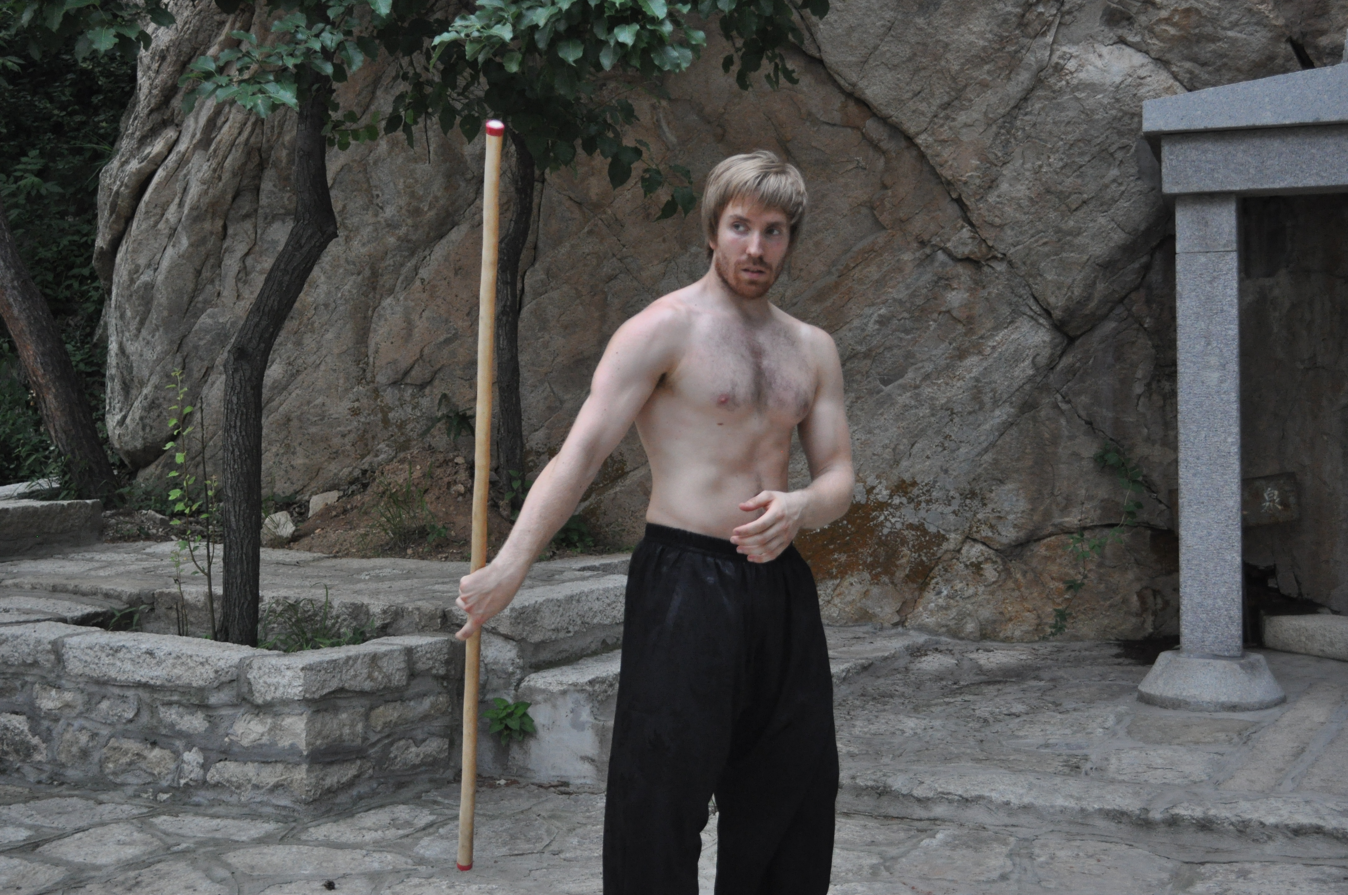 Shaolin Kung Fu at the Kunyu Mountains Temple