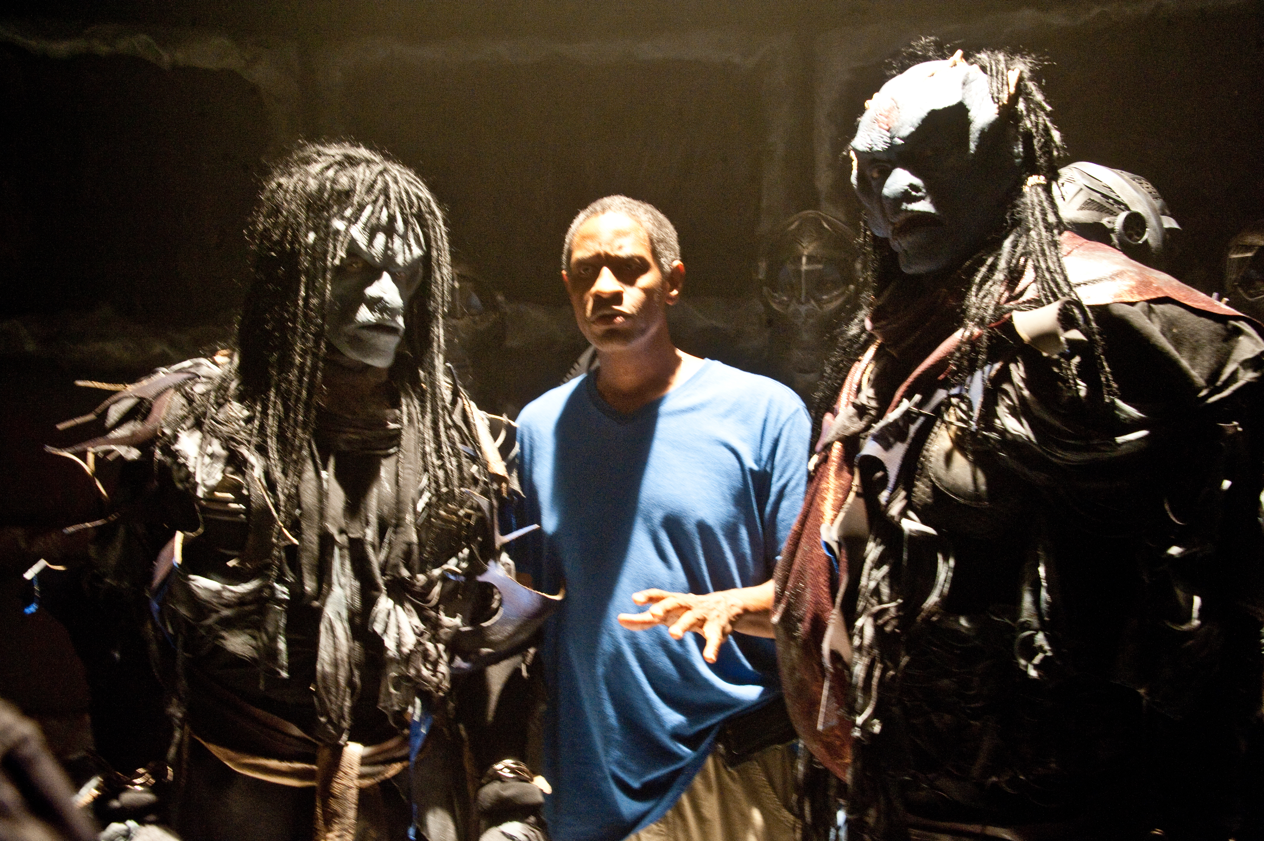 Still of Rico E. Anderson, Tim Russ and Bruce A. Young in Star Trek: Renegades