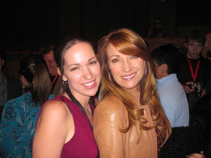 With Jane Seymour at Vail Film Festival