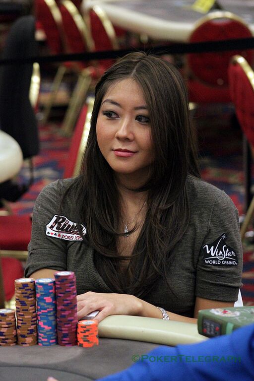 Maria Ho at the LA Poker Classic.