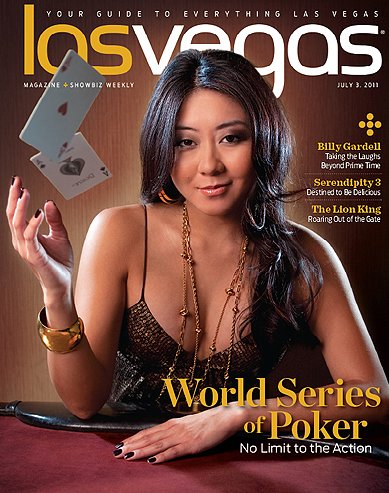Maria Ho on the July 2011 cover of Las Vegas Magazine.