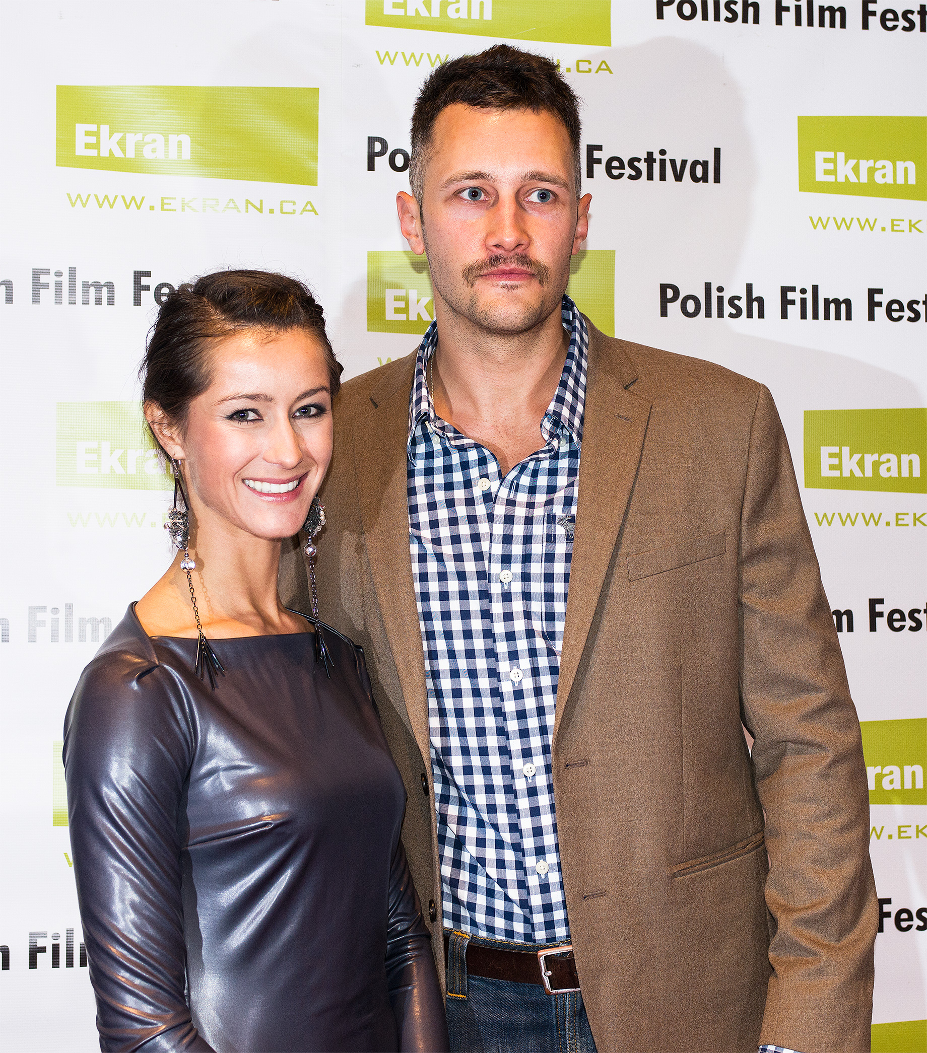 Marta Pozniakowska and Jake Michaels at event of Syberian Exile (2013)