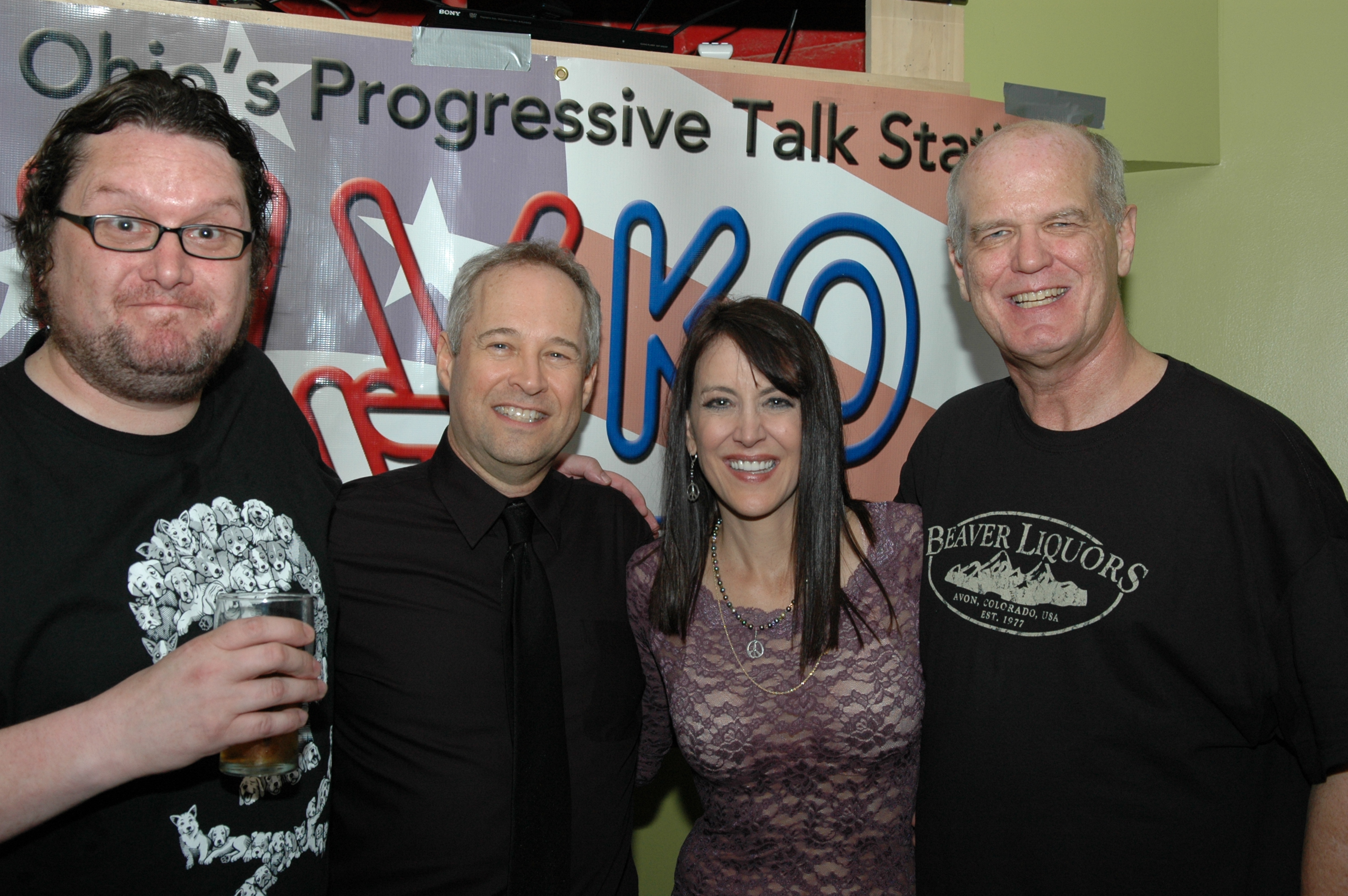 Kenny Pick, Tom Shafer, Stephanie Miller and Rocky Mountain Mike
