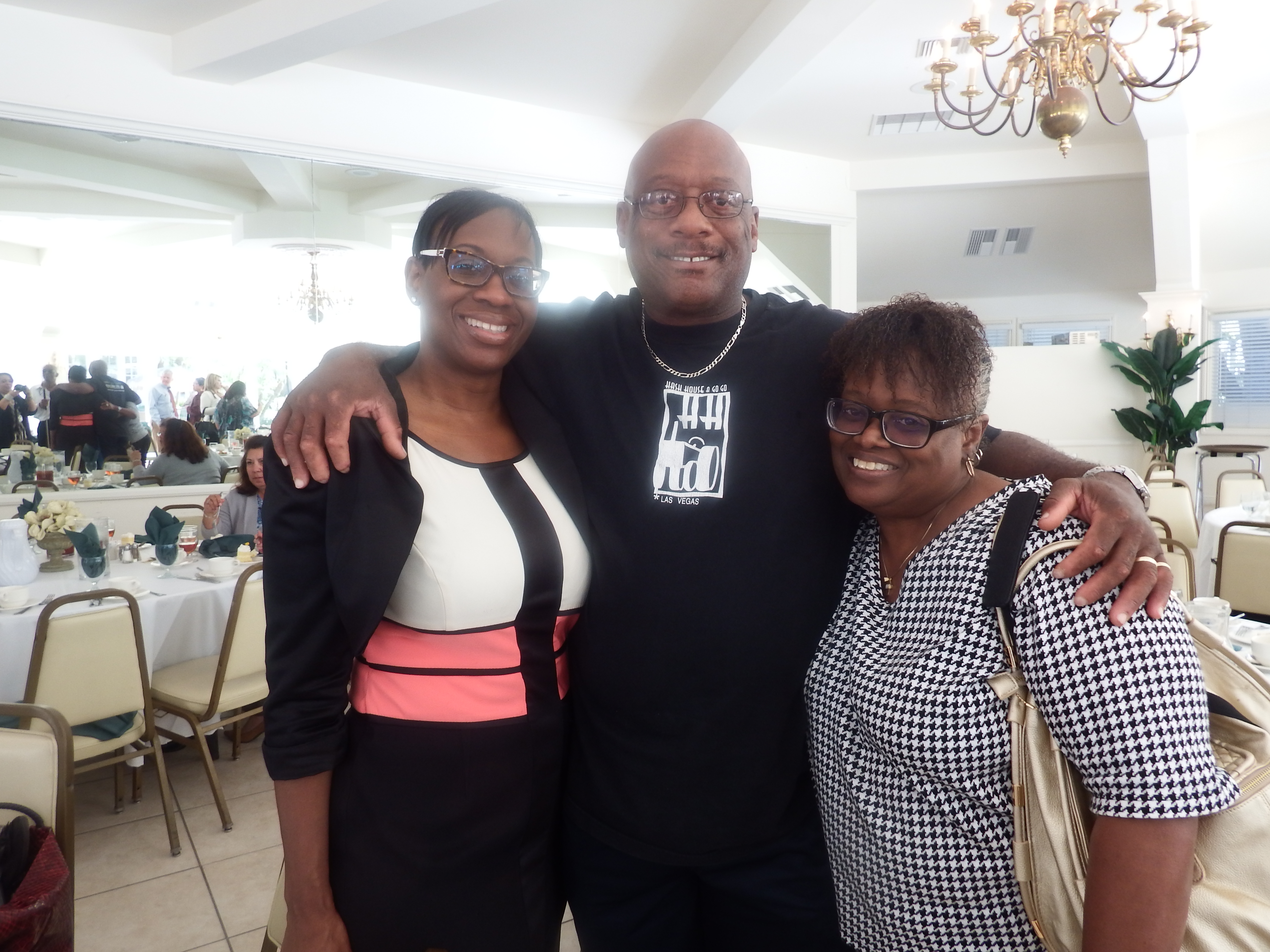 Senator Nina Turner, me and my wife Marilyn at San Diego Fair Housing Conference, February 2015