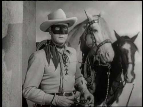 Still of Clayton Moore in The Lone Ranger (1949)