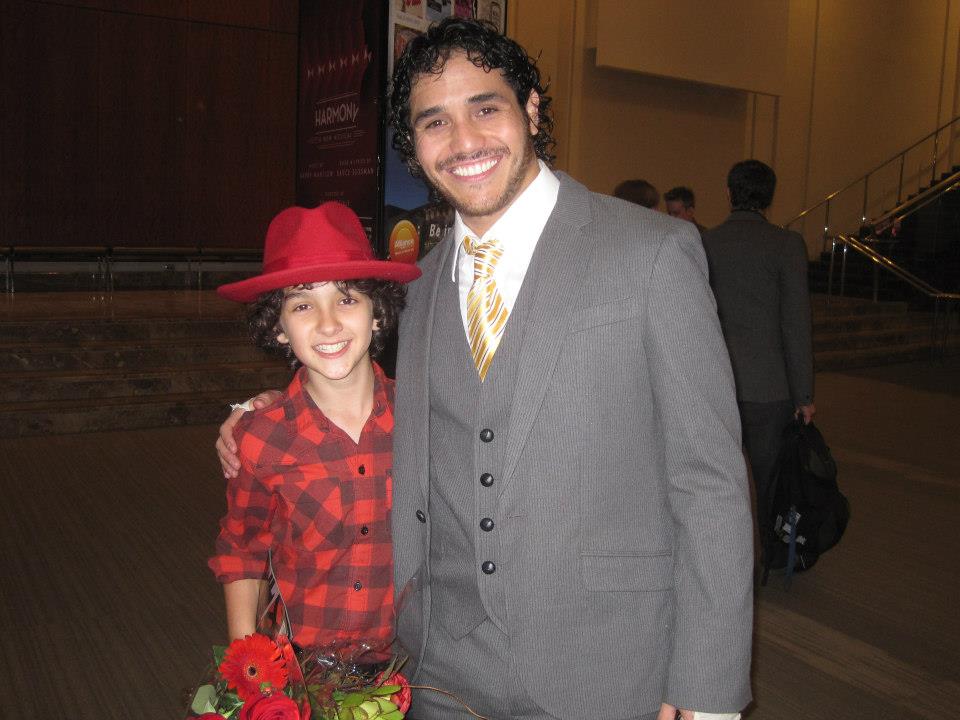 Royce Mann and Adam Jacobs, Young Diego/Zorro and Zorro, USA Premiere Zorro the Musical, Alliance Theater 2013