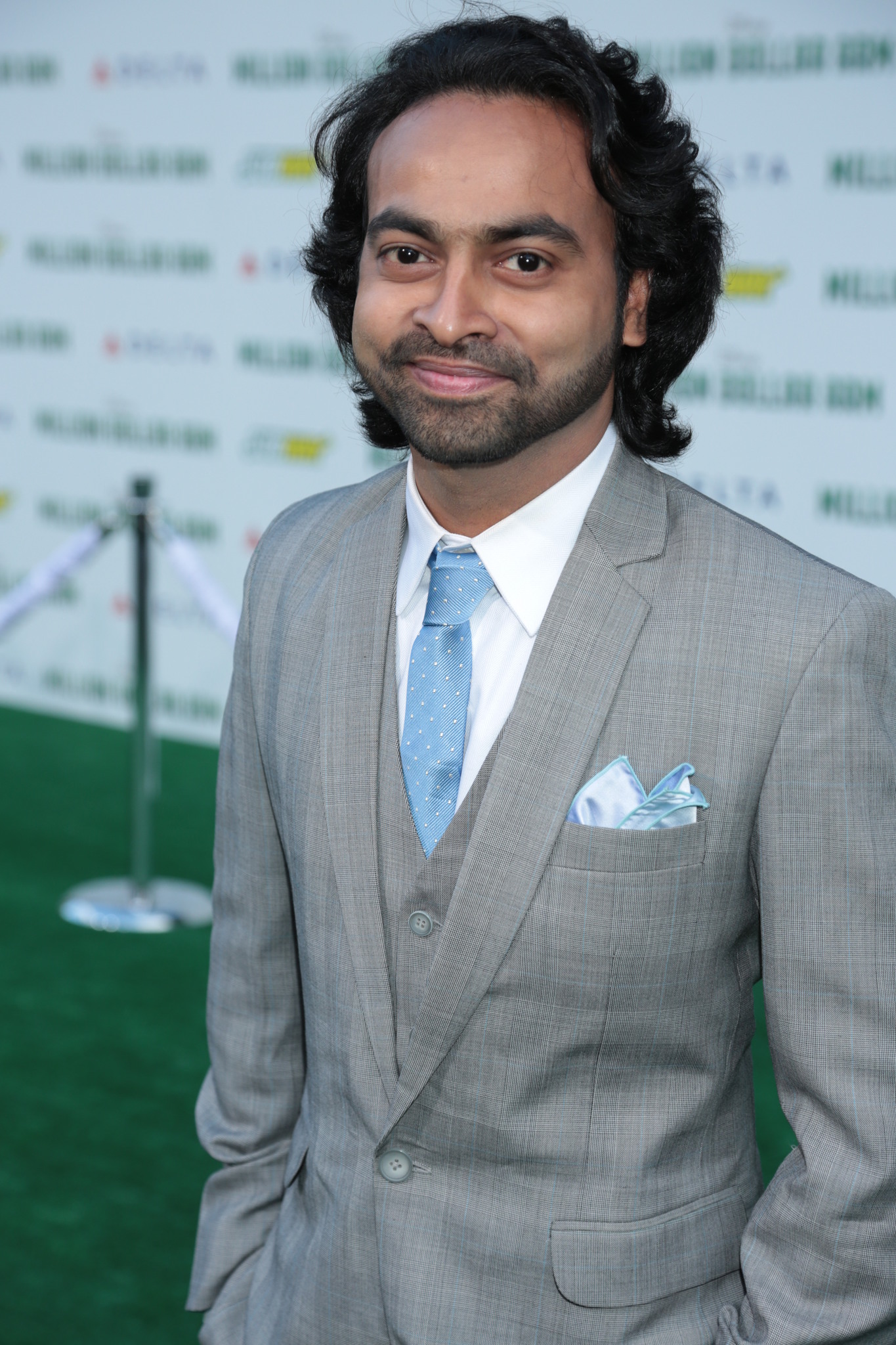 Pitobash at event of Million Dollar Arm (2014)