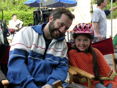 Judd Apatow and Chelsea Smith in The 40 Year Old Virgin (2005)
