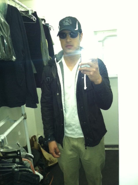 Wardrobe fitting for role of Tamerlan Tsarnaev