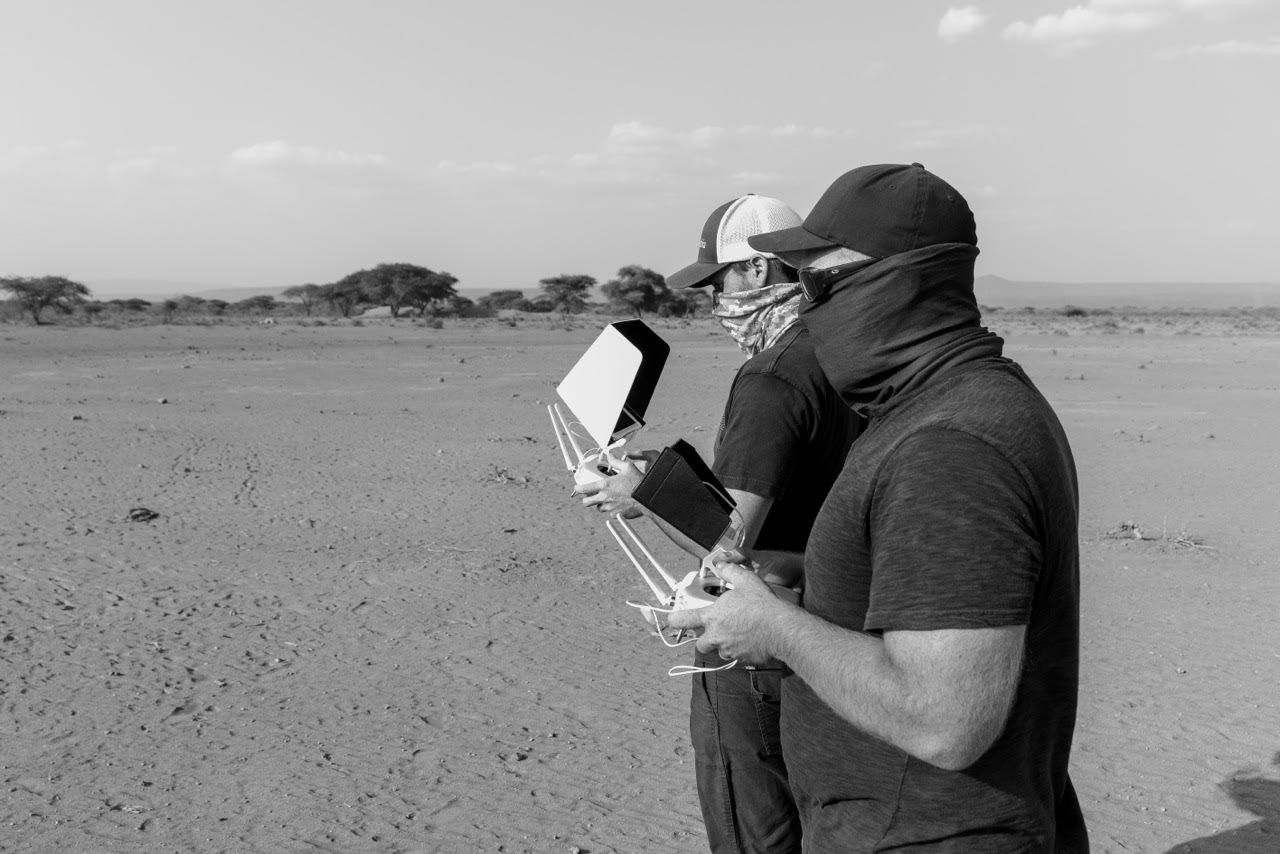 On location: Drone footage in Tanzania